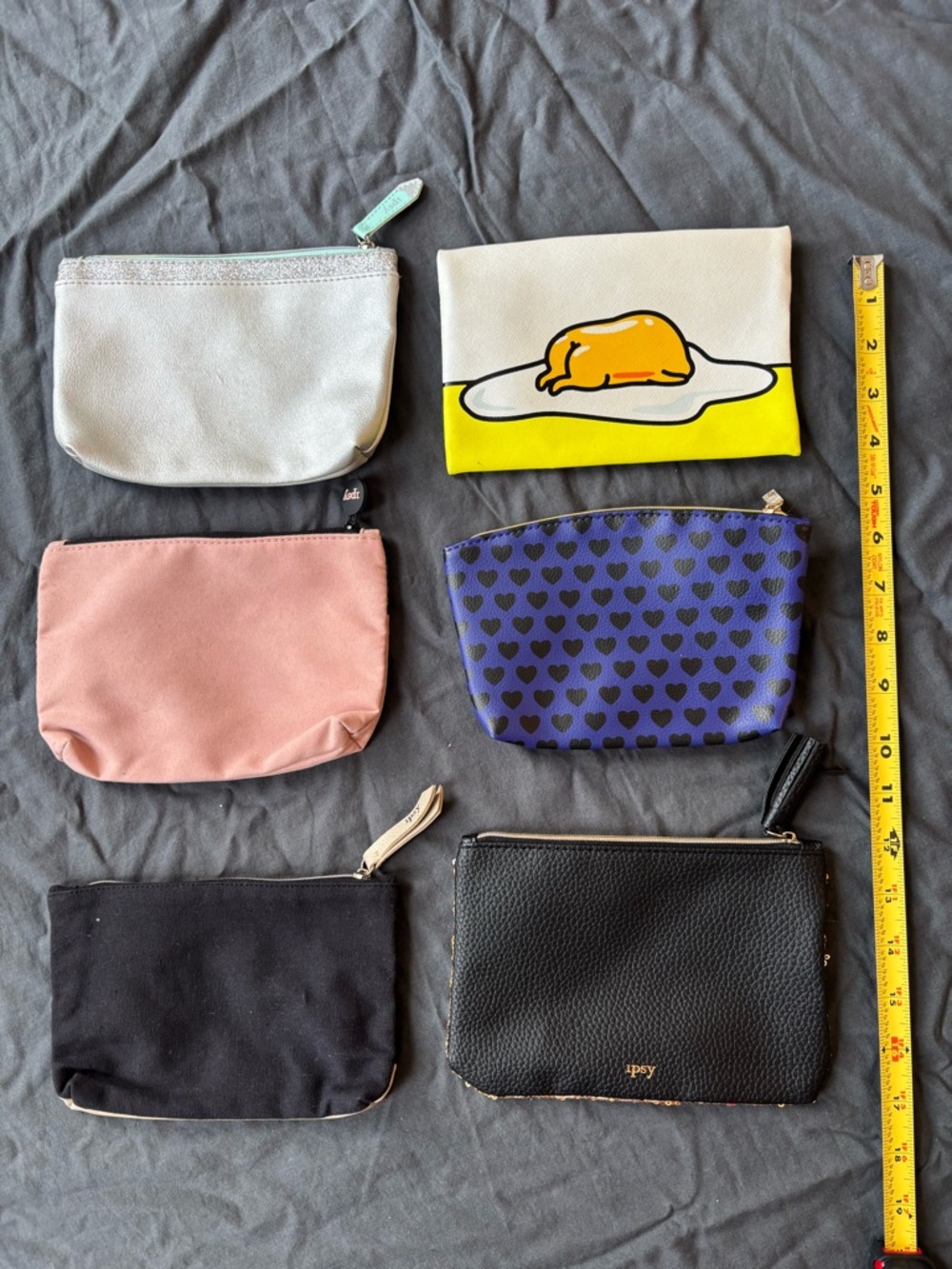 Lot of 6 Ipsy Bags - Picture 3 of 3
